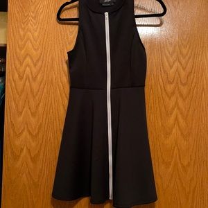 Nasty Gal black skater dress